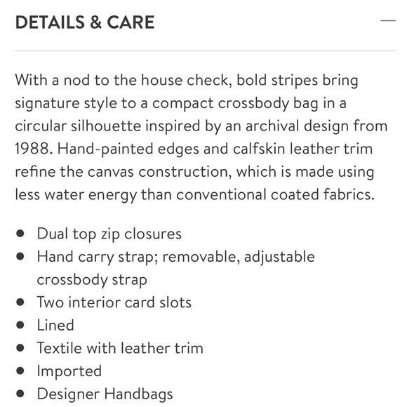 ***AUTHENTIC*** Burberry Louise Icon Stripe E-Canvas Crossbody Bag - Picture 12 of 12